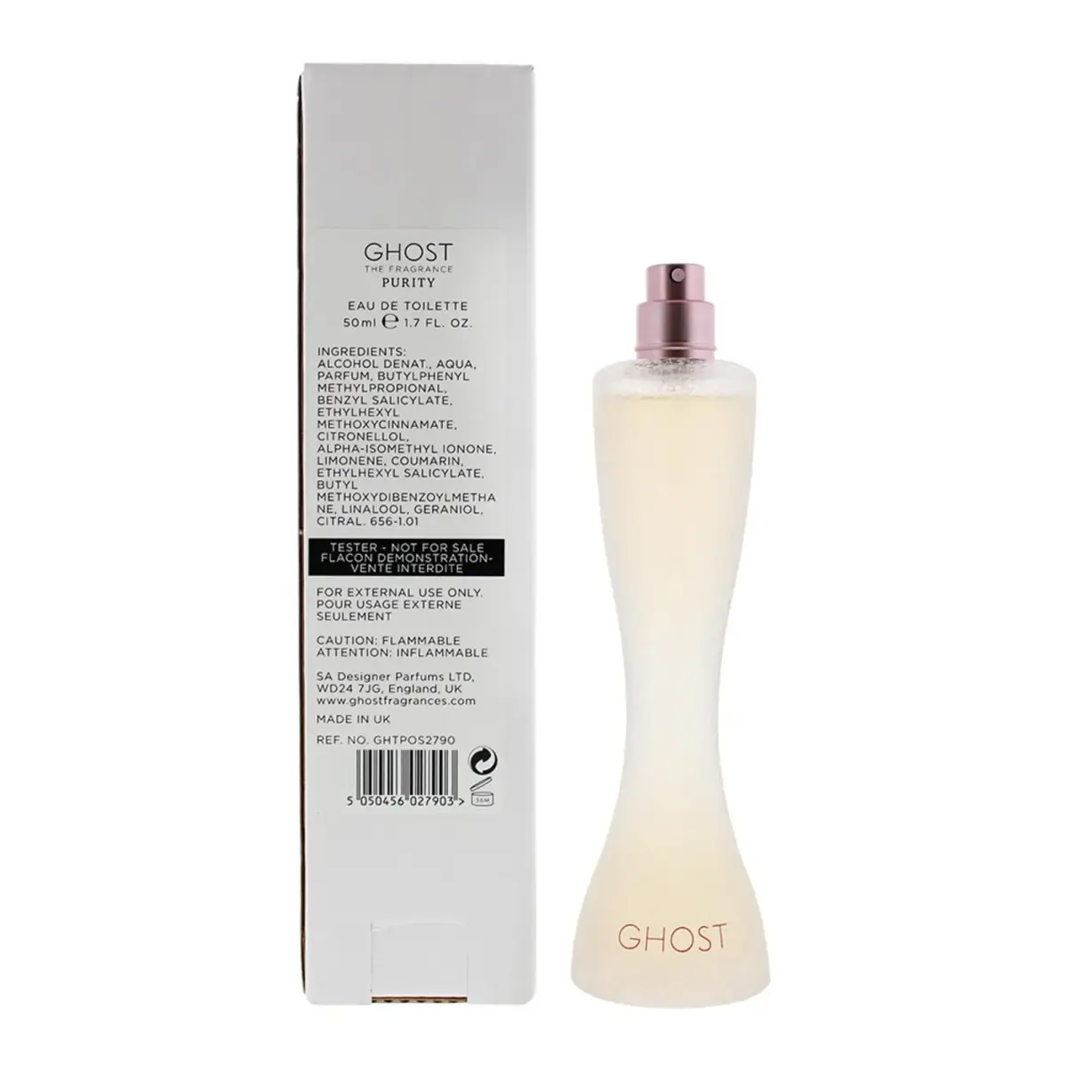 Ghost, Purity, Eau De Toilette, For Women, 50 ml *Tester