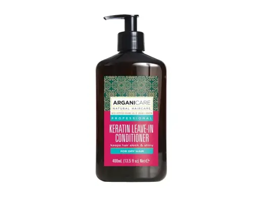 Arganicare, Keratin, Hair Leave-In Conditioner, Shiny, 400 ml
