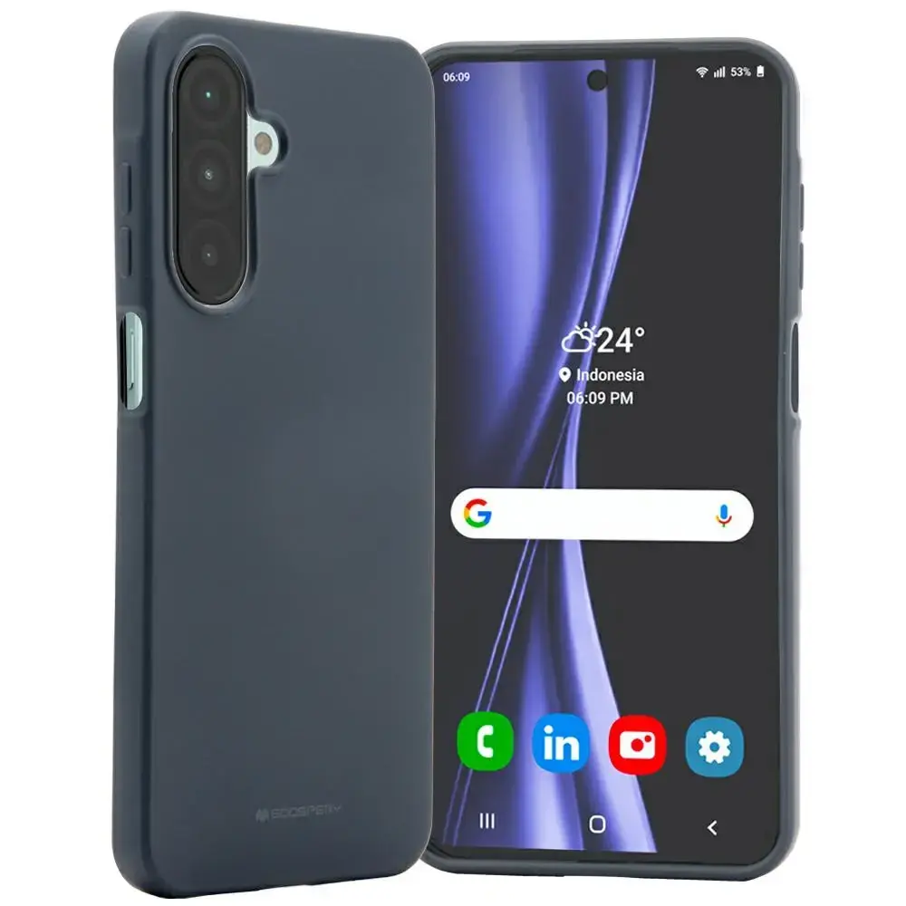 Mercury mīkstais telefona maciņš Samsung Galaxy A26 5G (A266) zils