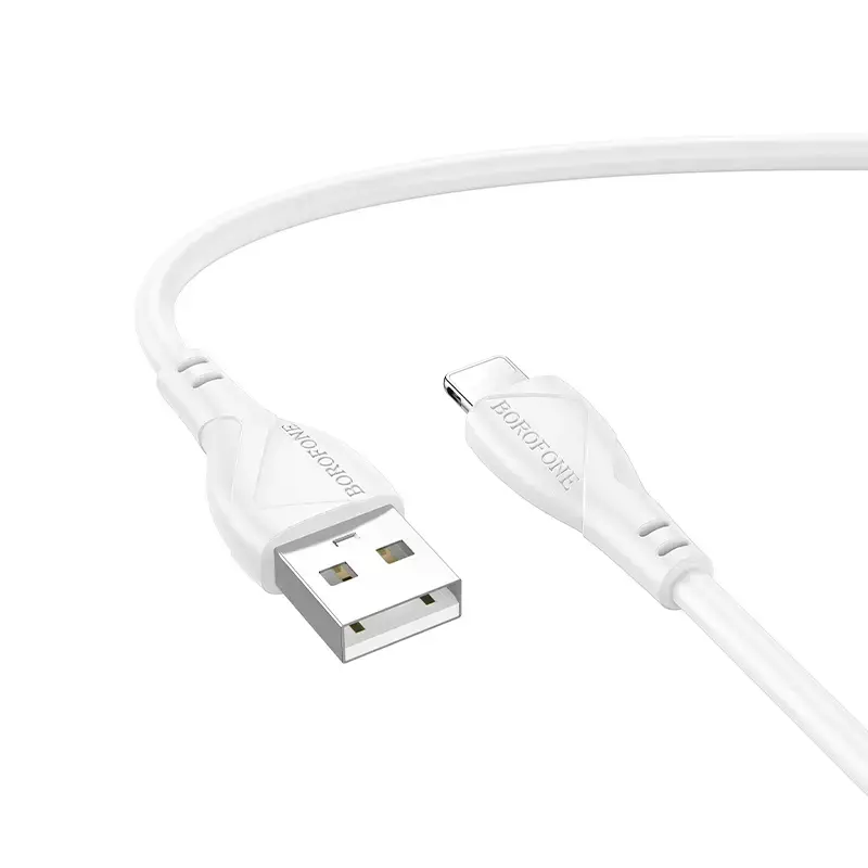 Borofone BX121 Energy data transfer and charging cable | USB-A to Lightning | 12W | 1m | white