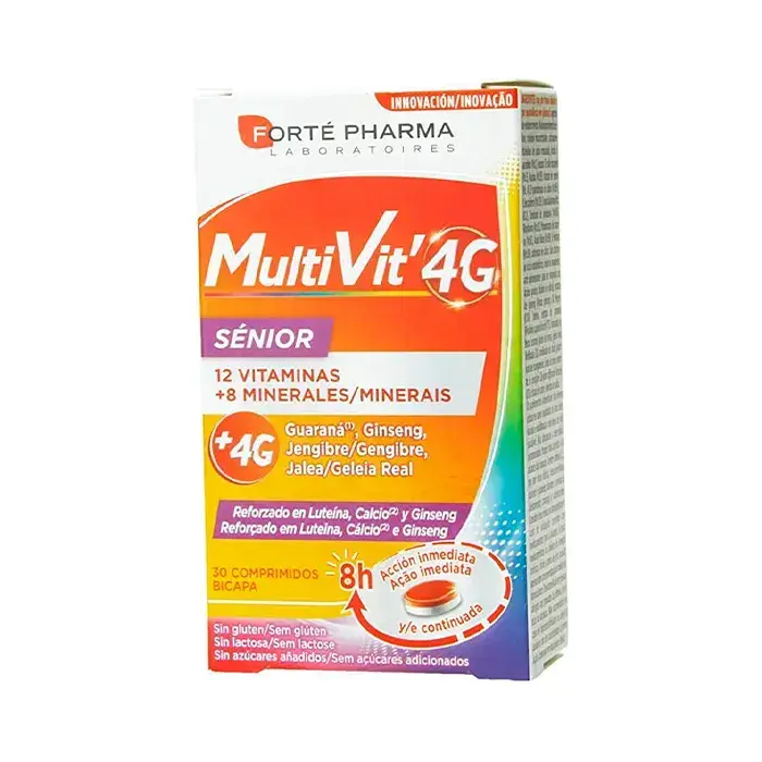 FORTÉ PHARMA Forté Pharma 12 Multivit 4G Senior 30 Tablets