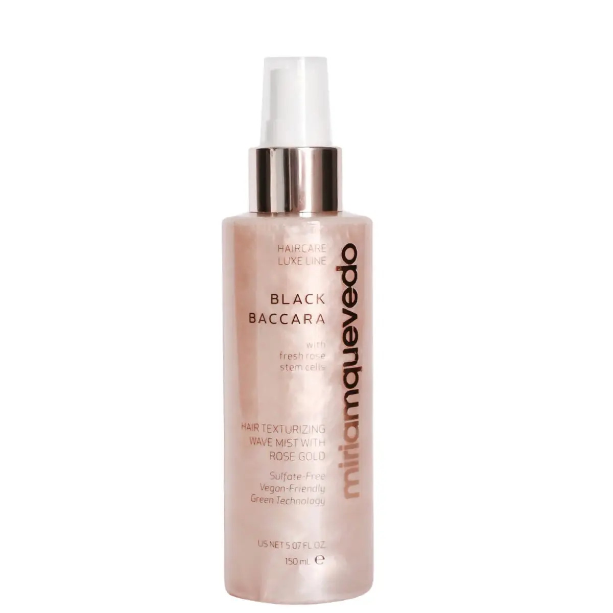 Miriam Quevedo Hair Texturizing Wave Mist with Rose Gold 150 Ml