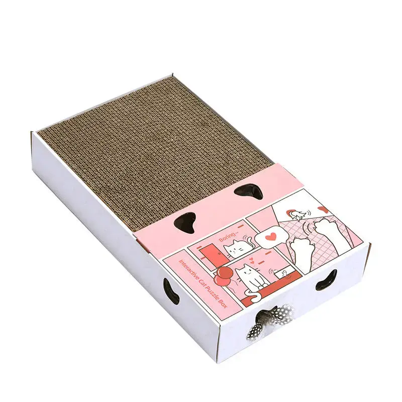 Interactive cat toy with scratcher Petwant T3-B