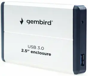 Kastīte cietajam diskam Gembird 2,5" HDD SATA USB 3.0