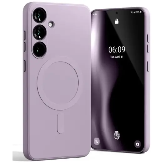Mercury telefono dėklas Samsung Galaxy S25+, alyvinės violetinės spalvos