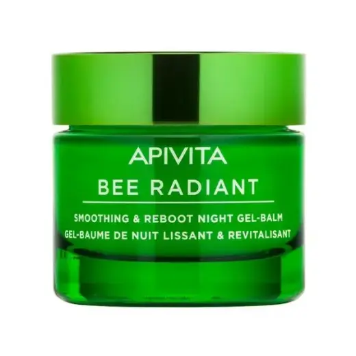 Apivita Bee Radiant Purifying and Smoothing Night Gel Balm 50 Ml