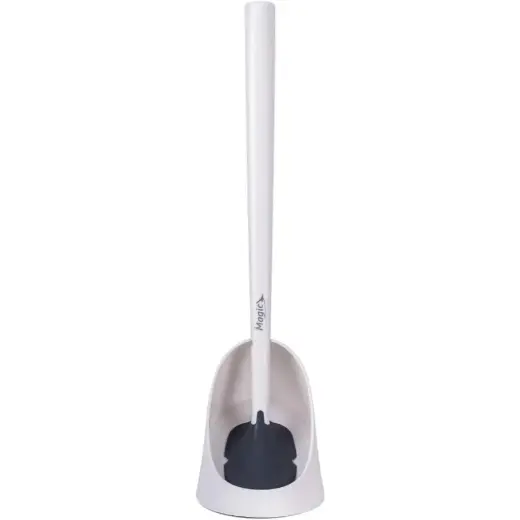 WC birstes komplekts Magic Flipp, balts