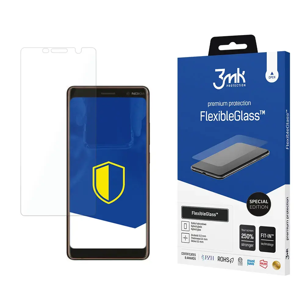 Nokia 7 Plus - 3mk FlexibleGlass™ Special Edition screen protector