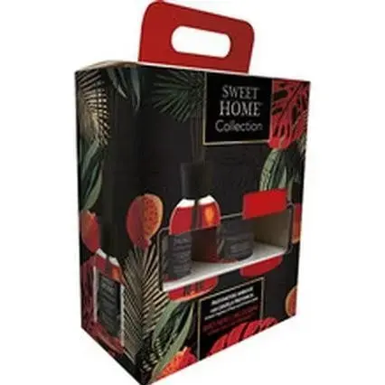 Sweet Home Luxury, Set Regalo Bellezza, Sweet Home Collection - Set Regalo Ribes Nero E Melograno (Set per La Cura Del Corpo)