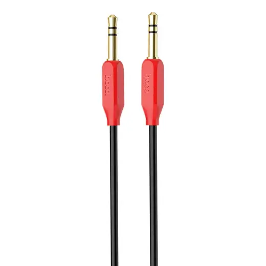 Hoco UPA11 Premium AUX Cable 3.5 mm -> 3.5 mm 1m Black