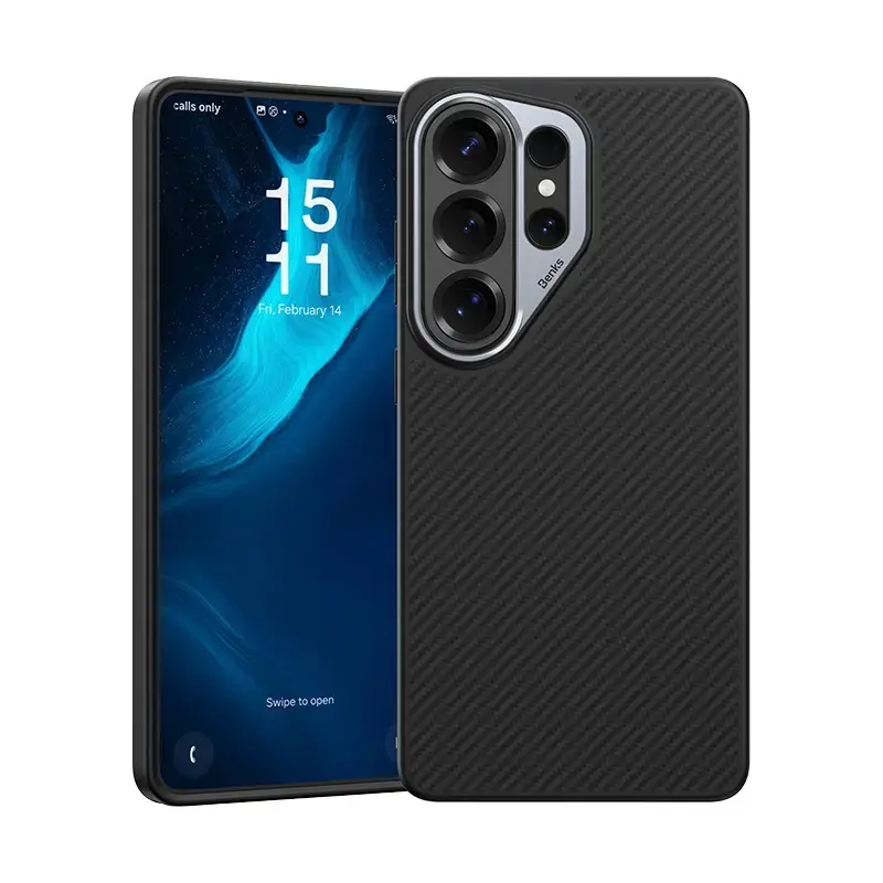 Benks Armor Pro Kevlar maciņš telefonam Samsung Galaxy S26 Ultra (S948) melns