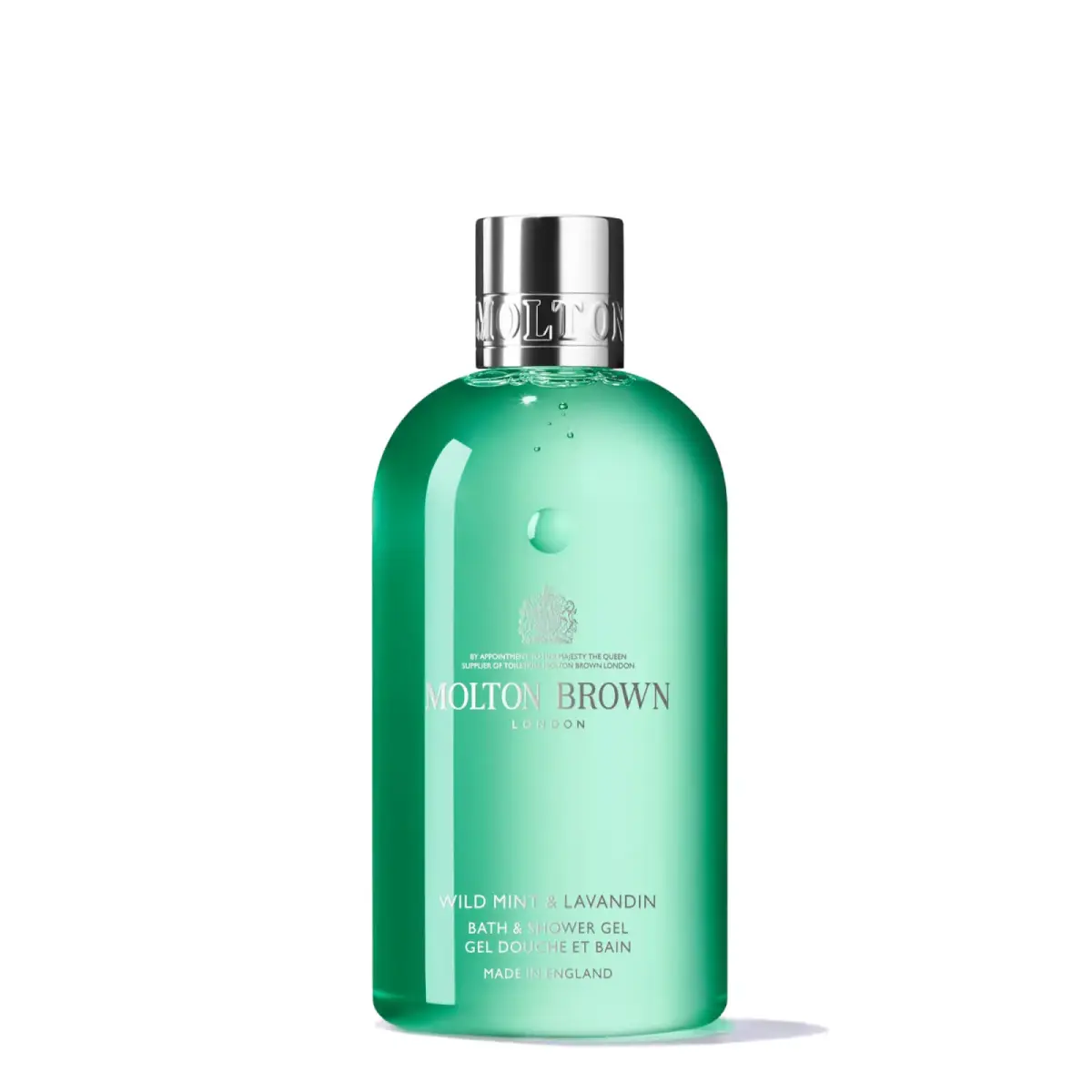 Molton Brown London Unisex 10oz Wild Mint & Lavandin Bath & Shower Gel