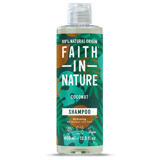 Faith In Nature, Coconut, Hair Shampoo, Hydrating & Moisturising, 400 ml