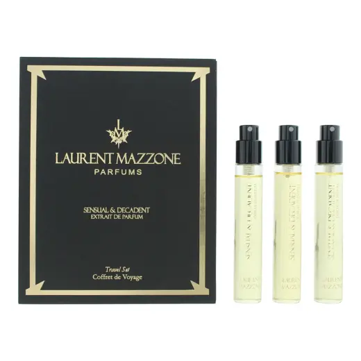 Set Trio, Laurent Mazzone, Sensual & Decadent, Extrait De Parfum, Unisex, 3 pcs, 15 ml