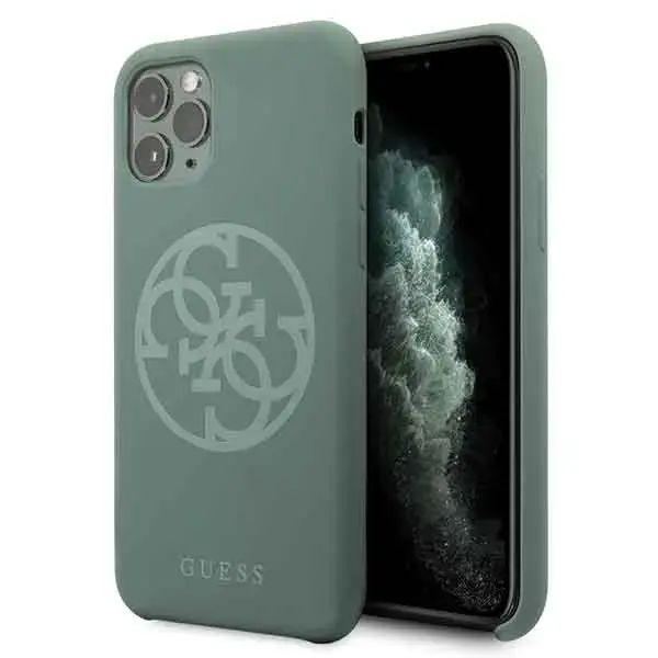 Guess telefona maciņš priekš iPhone 11 Pro haki