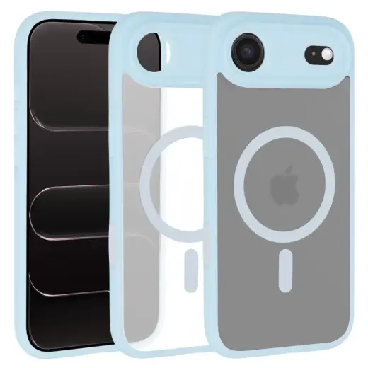 Liavec Soft telefono dėklas iPhone 17 Air mėlynas