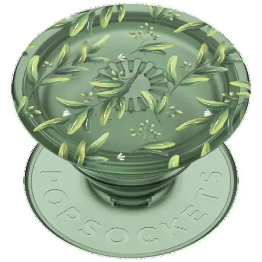 Uchwyt i podstawka do telefonu           Popsockets PlantCore Grip Olive zielony 807373