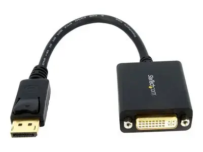 StarTech.com DisplayPort to DVI-D Adapter - 1920x1200 - Passive DVI Video Converter with Latching DP Connector (DP2DVI2) - DisplayPort adapter - 15.2 cm