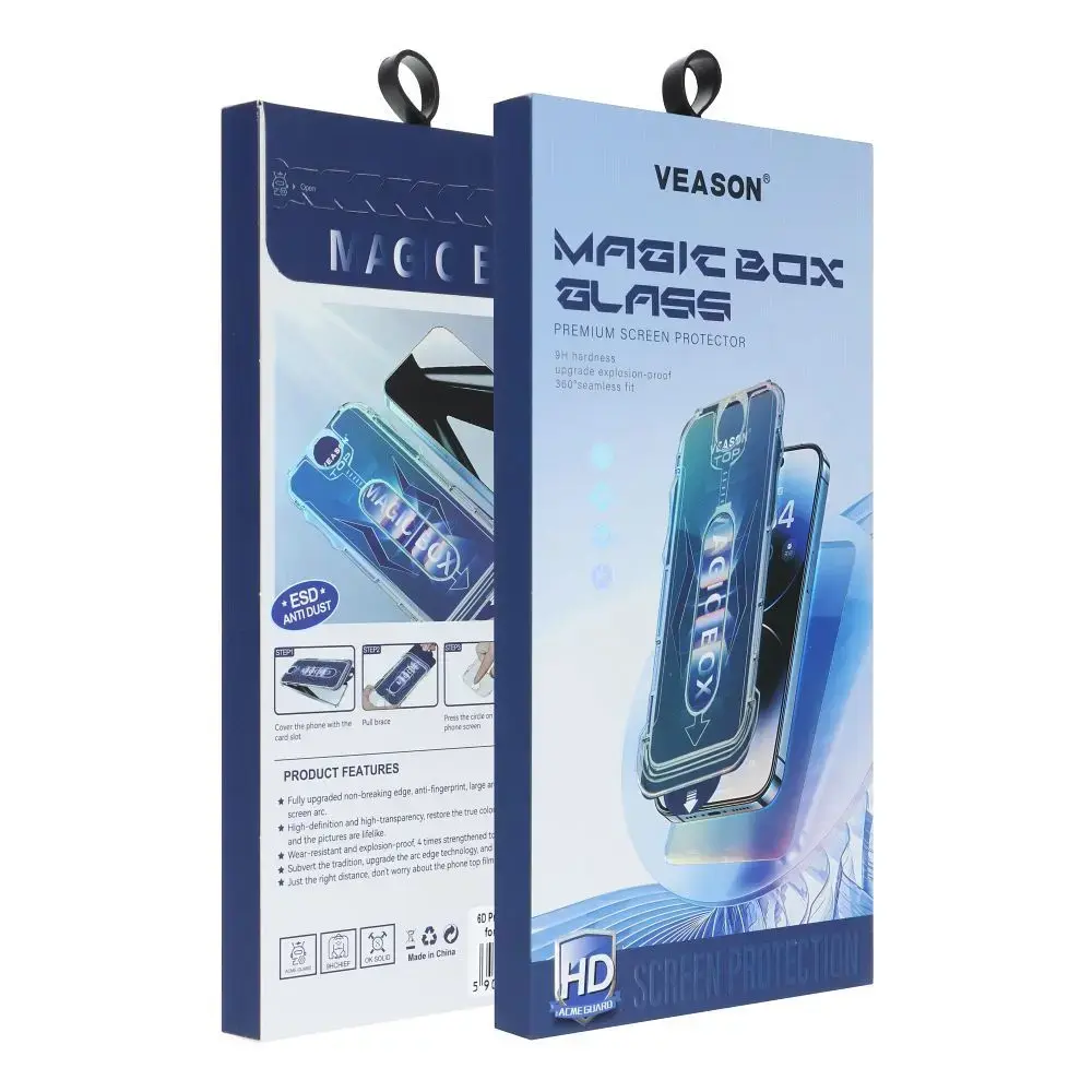 Veason 6D Pro grūdintas apsauginis stiklas telefonui iPhone 13 Pro | iPhone 14