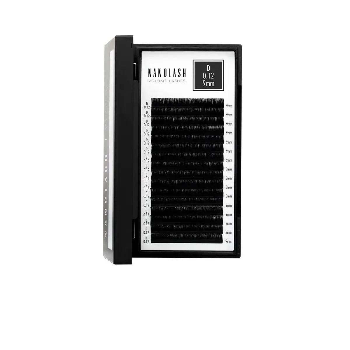 Nanolash - Volume Lashes Pestanas Postizas 012 D 9 Mm 1 U