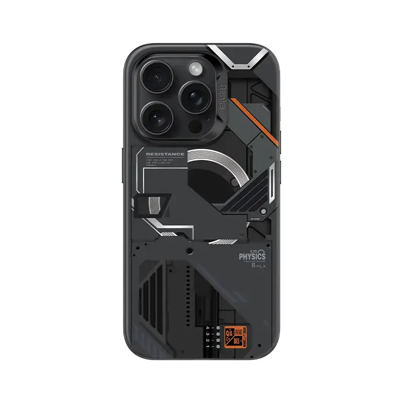 Benks Magnetic Mecha Series Case for Iphone 15 Pro Max black