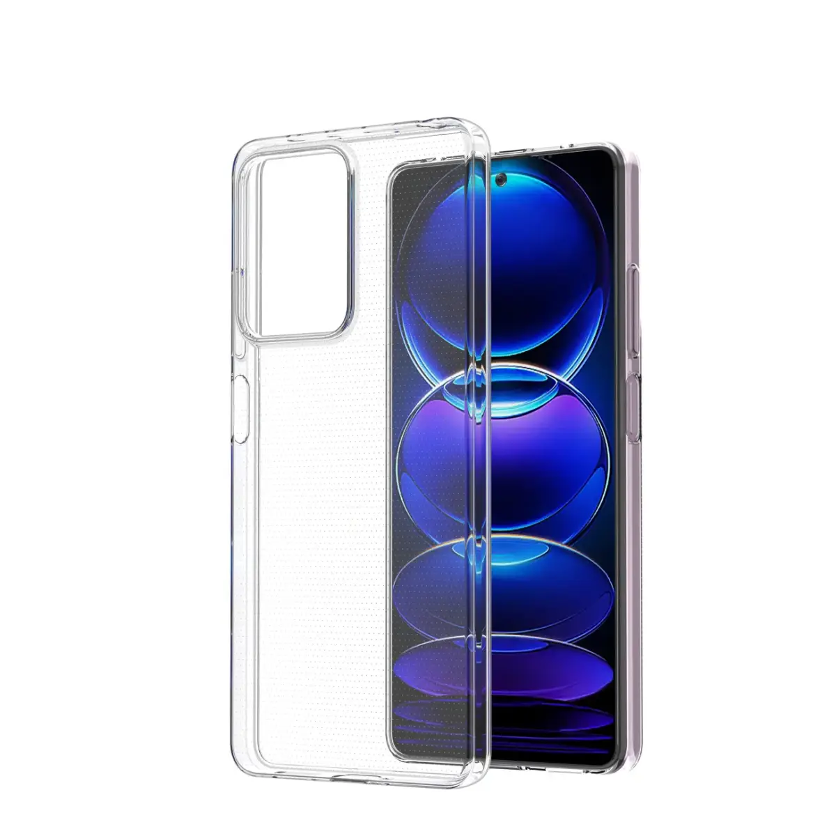 Fusion Ultra Back Case 1 mm silikona aizsargapvalks Xiaomi Redmi Note 12 Pro 5G | Poco X5 Pro caurspīdīgs