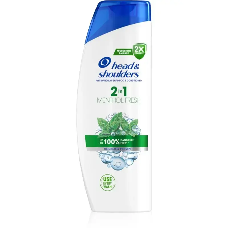 Head & Shoulders Menthol Fresh 2in1 2-in-1 Shampoo and Conditioner for Dandruff 625 Ml