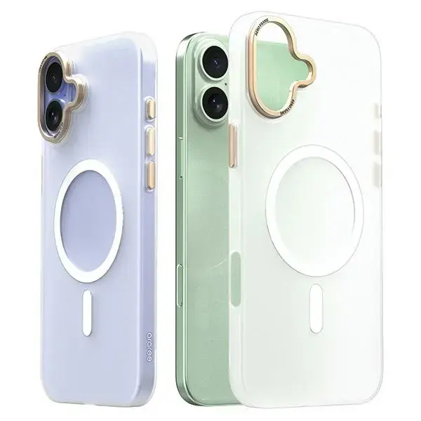 Araree etui Aero Frame iPhone 16 6.1" przeźroczysty-matowy|clear matt AR20-02119B