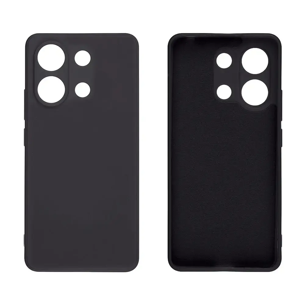 OBAL:ME Matte TPU Cover for Xiaomi Redmi Note 13 4G Black