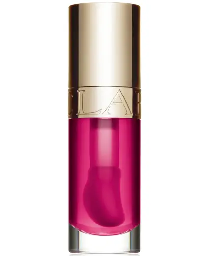 Clarins, Lip Comfort, Plumping, Lip Oil, 02, Raspberry, 7 ml