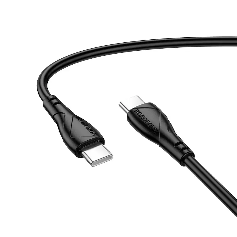 Borofone BX121 Energy data transfer and charging cable | USB-C to USB-C | 60W | 1m | black