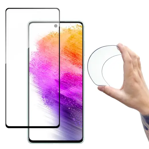 Wozinsky Full Cover Flexi aizsargplēve telefona ekrānam Samsung Galaxy A73 5G (A736)
