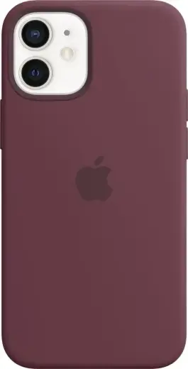 Apple MHKQ3ZE/A Silicone чехол с поддержкой MagSafe для телефона iPhone 12 Mini фиолетовый