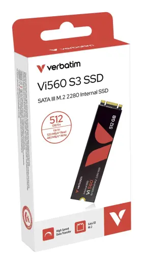 Verbatim M.2 SSD Vi560 512GB / 49363 Black