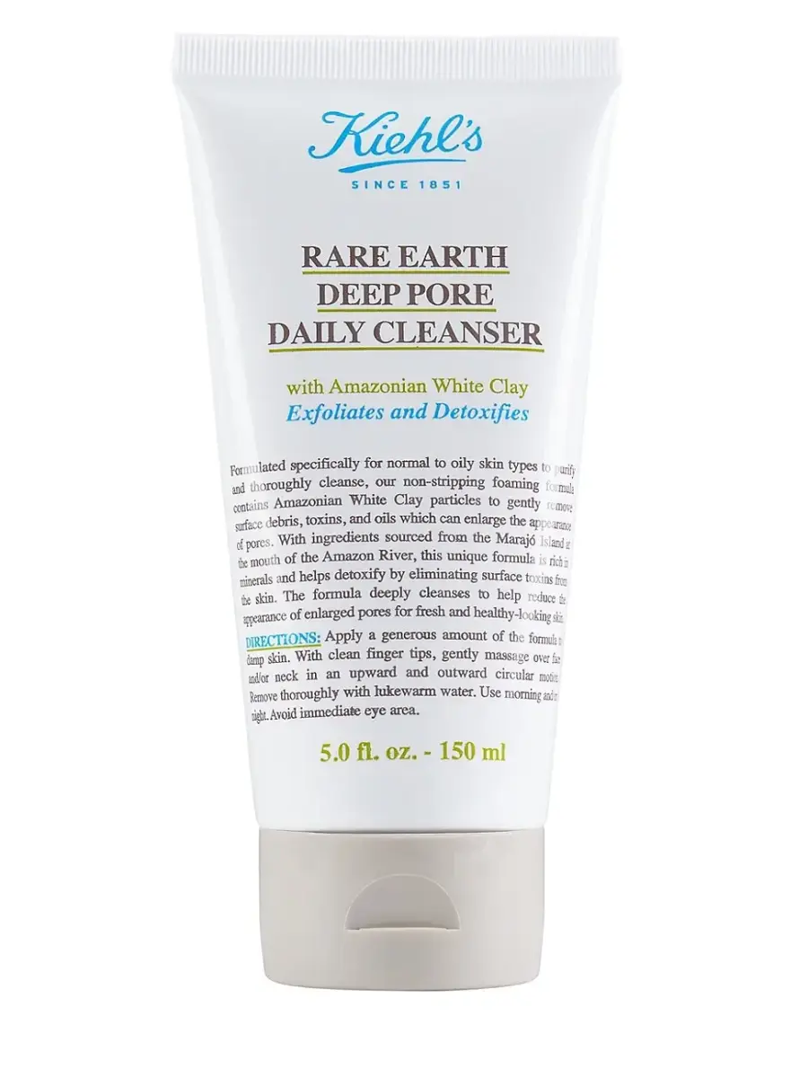 Kiehl's Rare Earth Deep Pore Daily Cleanser 150ml, Cleanser, Exfoliate