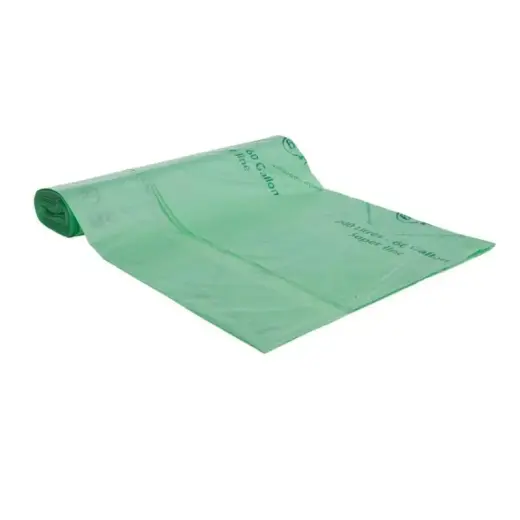 Atkritumu maisi kompostējami BioBag 240L (3 gab. rullī) 17mkr. 113x 139cm zaļi