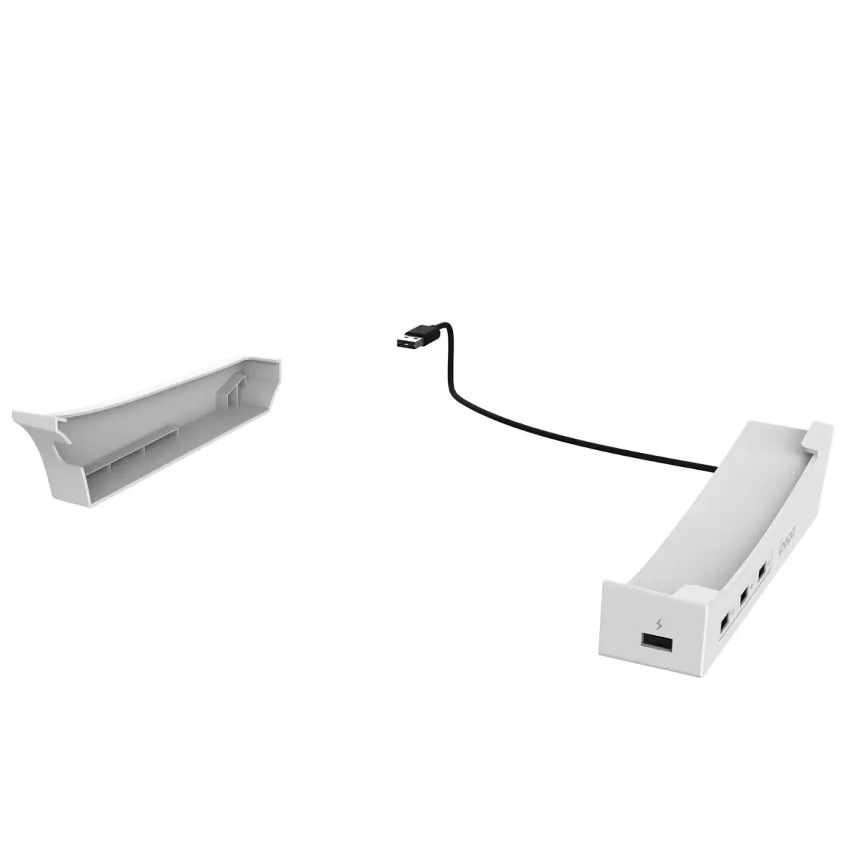 iPega P5S008 Horizontal Stand with USB HUB for PS5 Slim/PS5 Pro White (Damage Package)