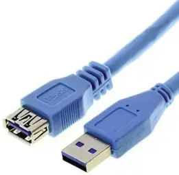 Brackton andmeedastus- ja laadimiskaabel | USB-A kuni Micro B | 1.8m | sinine