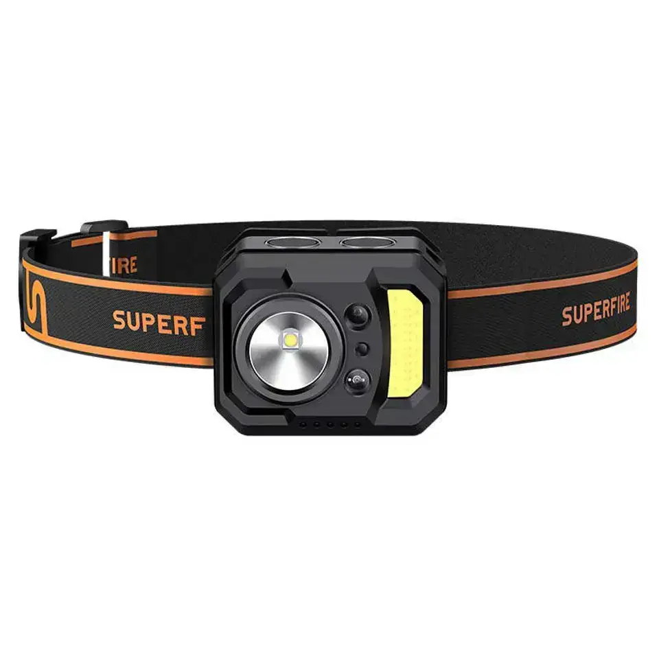 Priekšējais lukturis Superfire HL19 | 250lm | USB-C