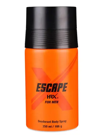 Hrx, Escape, Deodorant Spray, For Men, 250 ml