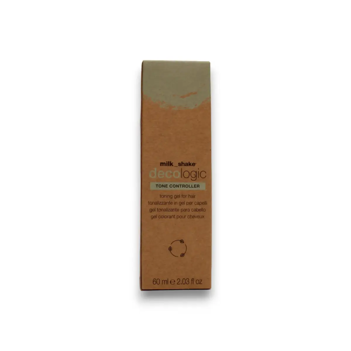 Milk Shake, Decologic Tone Controller, Silk Proteins, Hair Colouring Cream Toner,  Amethist Gray, For Lightened Hair, 60 ml