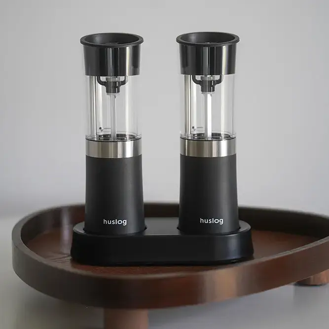 Huslog Grinder Set with Charging Base - Black