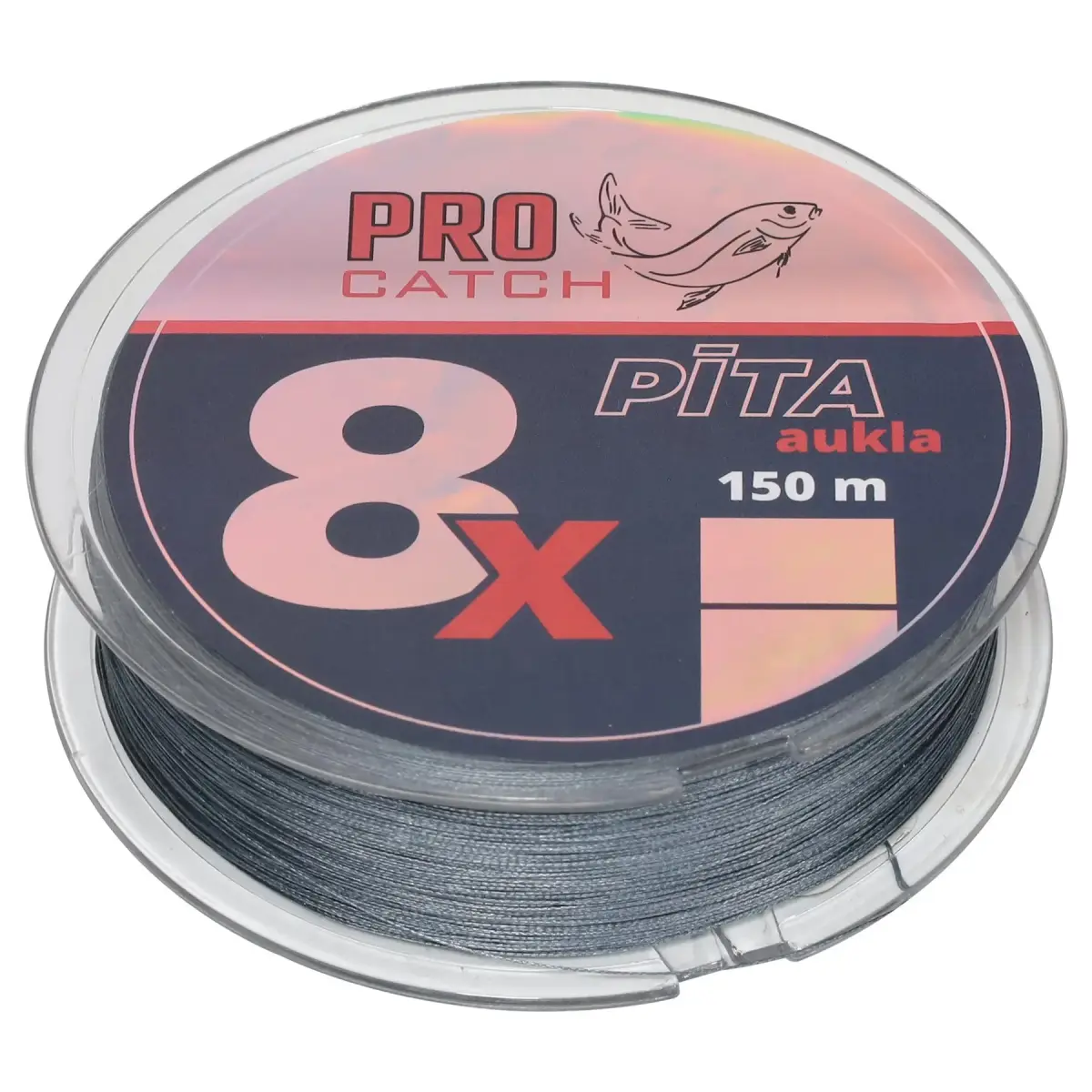 Pro Catch Braided line X8 0.15mm 150m grey