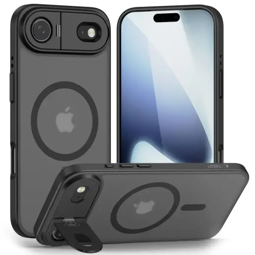 TECH-PROTECT MAGSTAND чехол с поддержкой MagSafe для телефона Apple iPhone 17 Air матовый черный