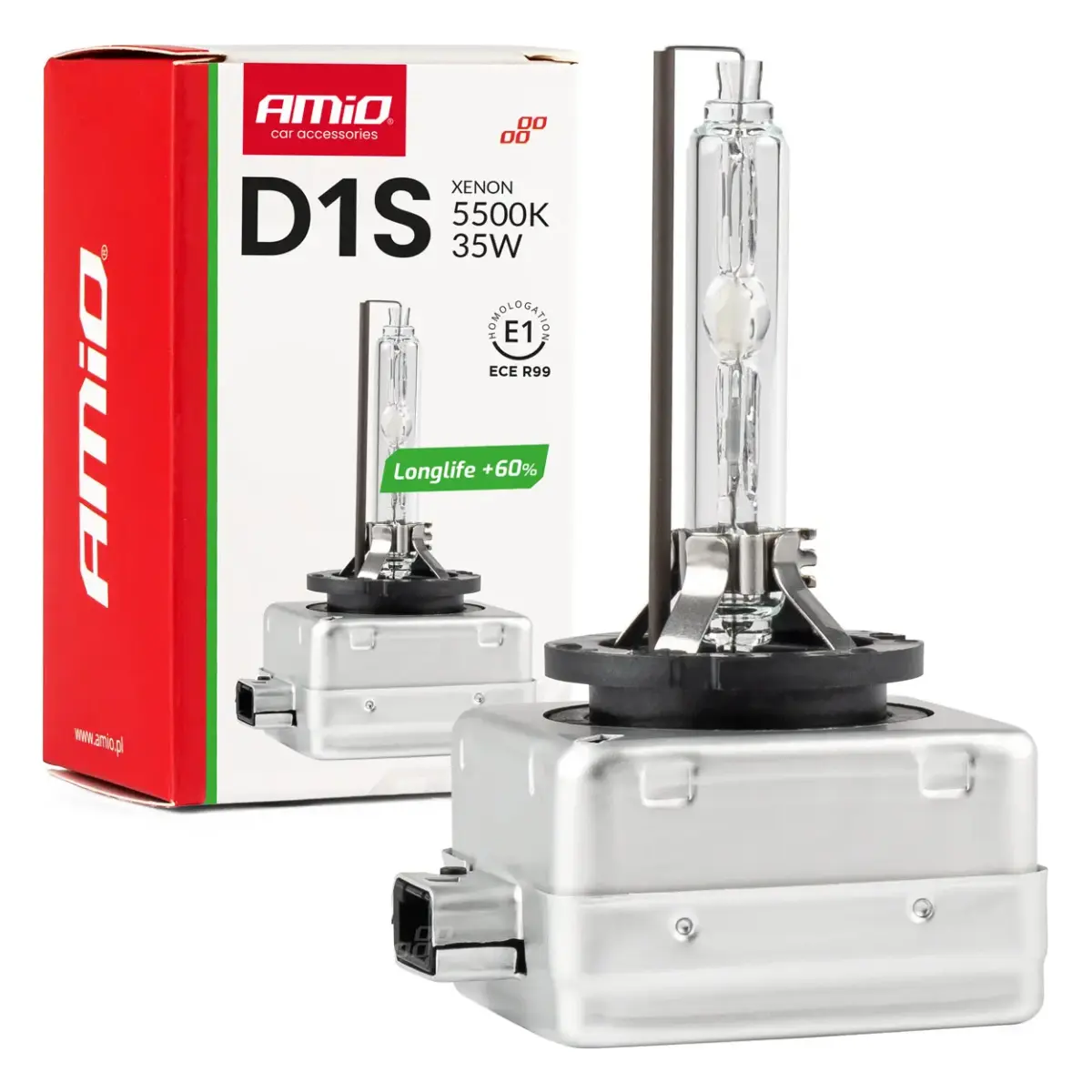 Xenon bulb D1S 5500K AMiO LONGLIFE