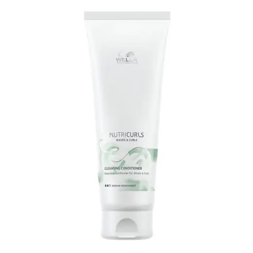 Очищающий кондиционер Wella Professional Nutricurls Waves & Curls - для волнистых и кудрявых волос, 250 мл.