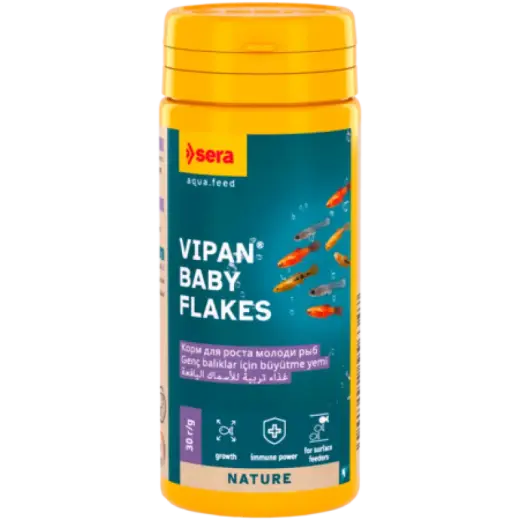 Barība zivīm : Sera Vipan baby, 50ml (30g)