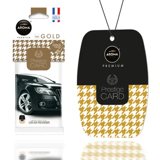 Car air freshener AROMA PRESTIGE CARD GOLD