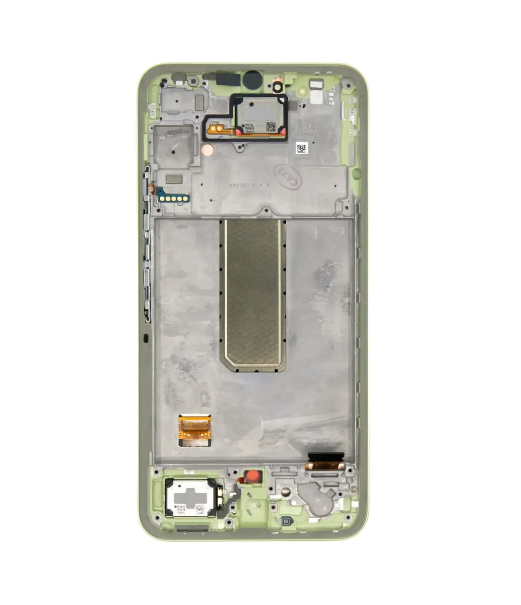 LCD display + Touch Unit + Front Cover Samsung A346B Galaxy A34 5G Awesome Lime (Service Pack)