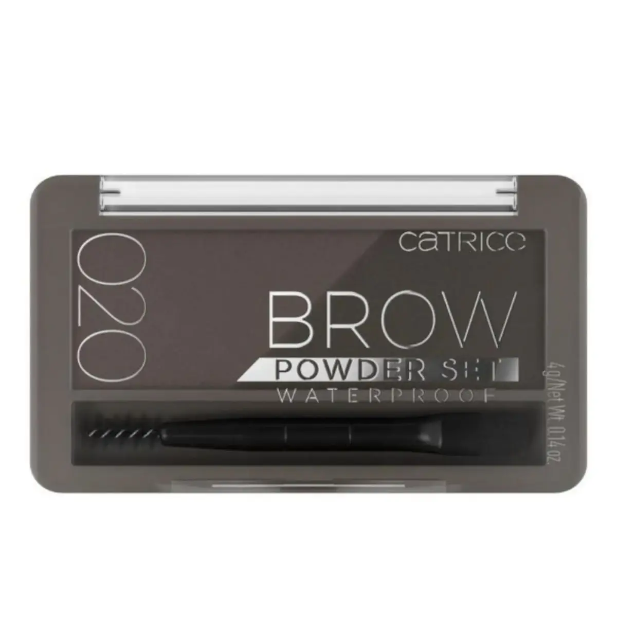 Catrice, Brow Powder Set, Waterproof, Matte, Eyebrow Powder, 020, Ash, 4 g